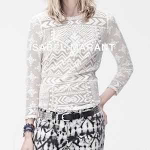 Isabel Marant x H&M White lace top